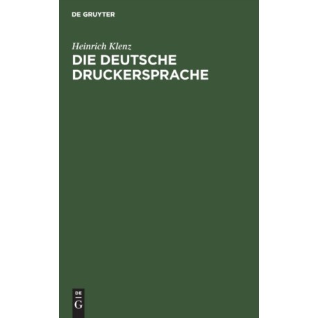 Die Deutsche Druckersprache