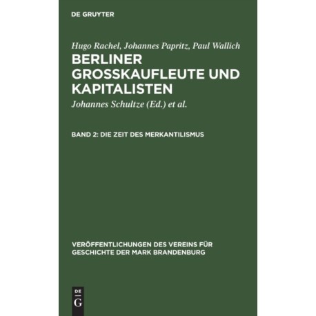 Die Zeit des Merkantilismus
