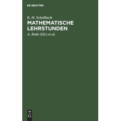 Mathematische Lehrstunden