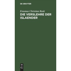 Die Verslehre der Islaender
