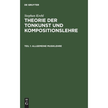 Allgemeine Musiklehre