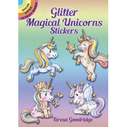 Glitter Magical Unicorns Stickers: Magical Unicorns