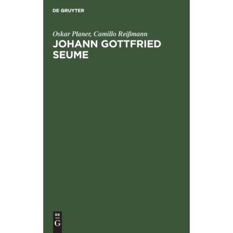 Johann Gottfried Seume