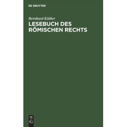 Lesebuch des romischen Rechts