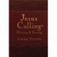 Jesus Calling Morning and Evening, Brown Leathersoft Hardcover, with Scripture References: Yearlong Guide to Inner Peace and Spiritual Growth (A 365-Day Devotional) – Perfect Christian Christmas Gift