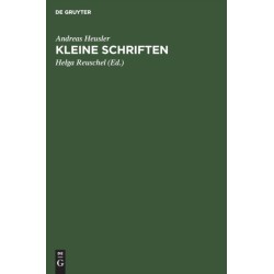 Kleine Schriften