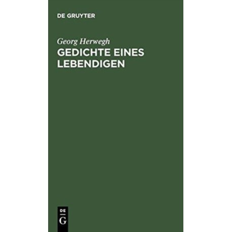 Gedichte eines Lebendigen