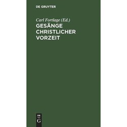 Gesange christlicher Vorzeit