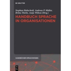 Handbuch Sprache in Organisationen