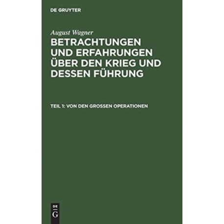 Von den großen Operationen