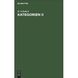Kategorien II