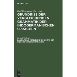 Vergleichende Syntax der indogermanischen Sprachen