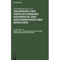Vergleichende Syntax der indogermanischen Sprachen