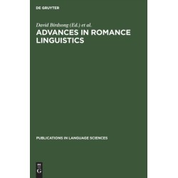 Advances in Romance Linguistics