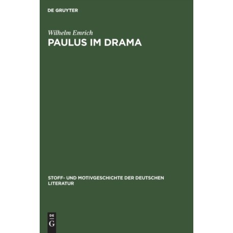 Paulus Im Drama