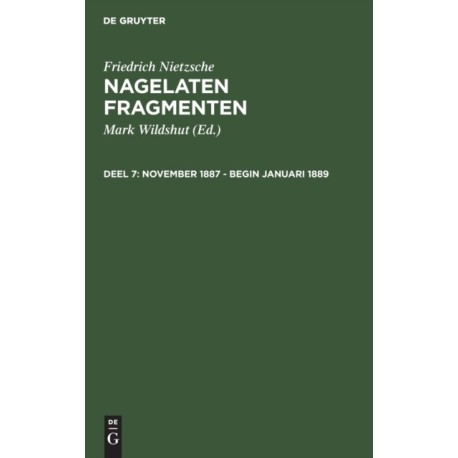 November 1887 - Begin Januari 1889