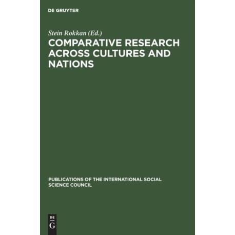 Comparative Research across Cultures and Nations