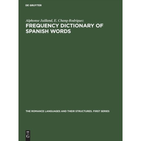 Frequency Dictionary of Spanish Words