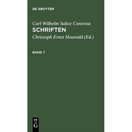 Schriften. Band 7