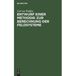 Entwurf Einer Methodik Zur Berechnung Der Feldsysteme