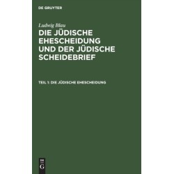Die judische Ehescheidung