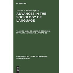 Basic concepts, theories and problems: alternative approaches