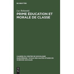 Prime education et morale de classe
