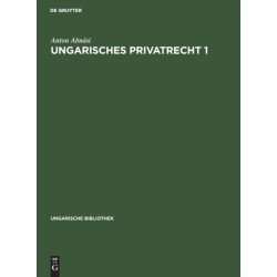 Ungarisches Privatrecht 1