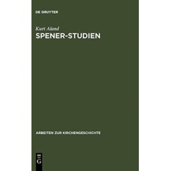 Spener-Studien