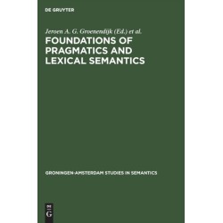 Foundations of pragmatics and lexical semantics