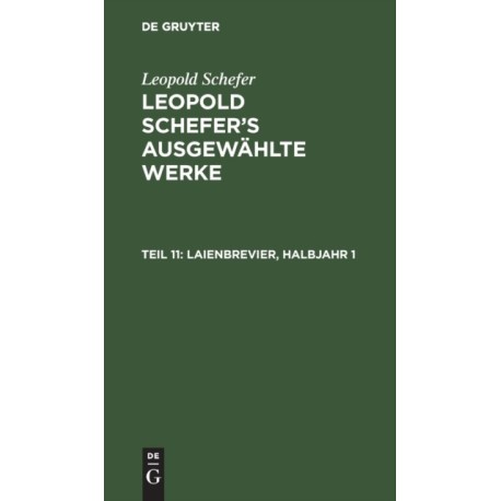 Laienbrevier, Halbjahr 1