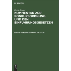 Konkursverfahren (§§ 71-238.)