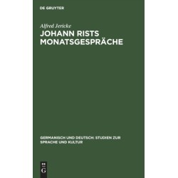 Johann Rists Monatsgesprache