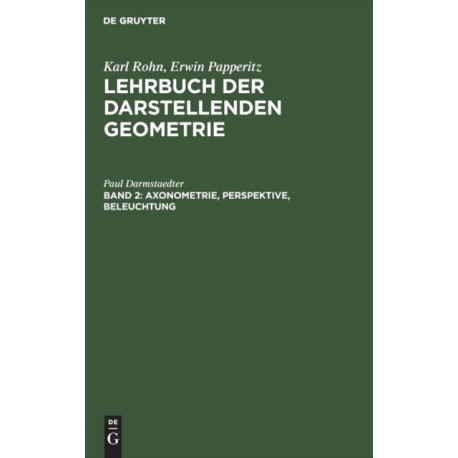 Axonometrie, Perspektive, Beleuchtung