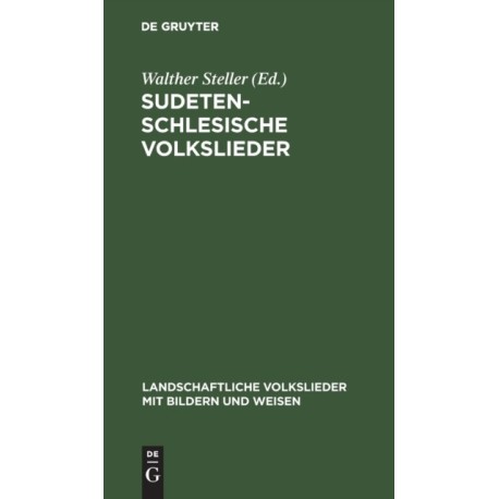 Sudetenschlesische Volkslieder