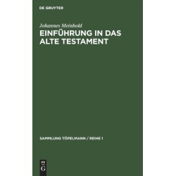 Einfuhrung in das Alte Testament