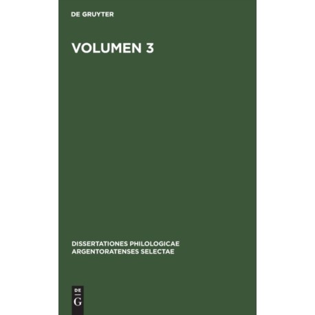 Volumen 3