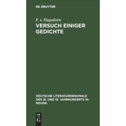 Versuch Einiger Gedichte
