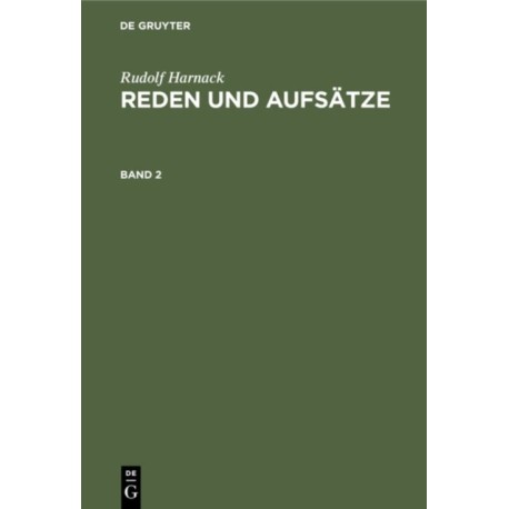 Reden und Aufsatze