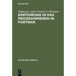 Einfuhrung in Das Programmieren in FORTRAN