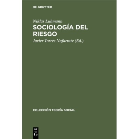 Sociologia del Riesgo