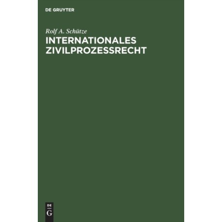Internationales Zivilprozeßrecht
