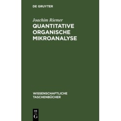Quantitative Organische Mikroanalyse