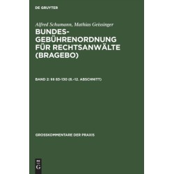 §§ 83-130 (6.-12. Abschnitt)