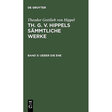 Ueber die Ehe