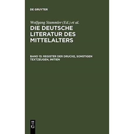 Register der Drucke, Sonstigen Textzeugen, Initien