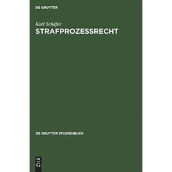Strafprozeßrecht