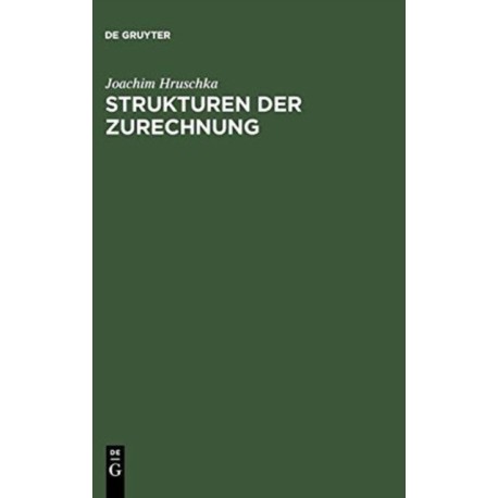 Strukturen der Zurechnung