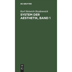 System der Aesthetik, Band 1