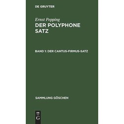 Der cantus-firmus-Satz